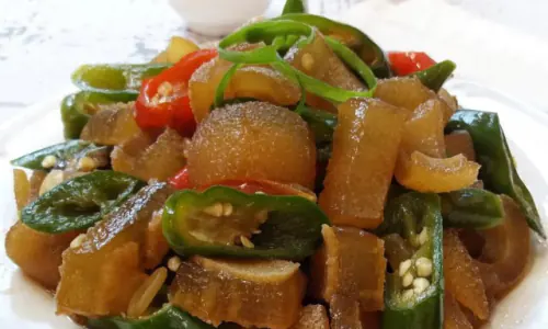 Kikil Sapi Oseng Cabe Hijau